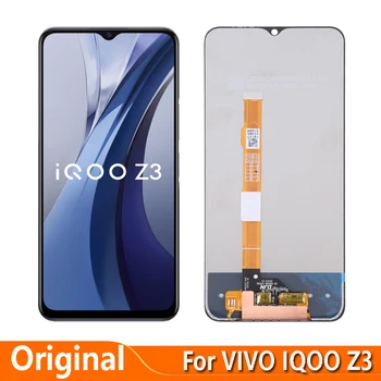 Оригиналът е За VIVO IQOO Z3 V2073A LCD Сензорен Дисплей Дигитайзер, Монтаж на резервни Части за Ремонт на