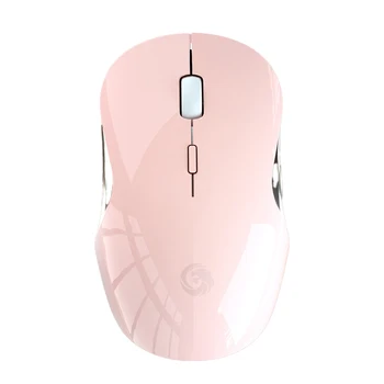 Удобна Тиха Цветна Безжична Мишка с Bluetooth и 2,4 G, с Два Бутона mute Mause за Лаптоп преносим компютър