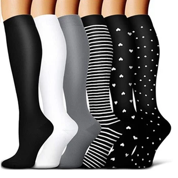 Компресия Чорапи За Мъже С Разширени Вени Дамски Чорапи с Принтом Подарък Баскетболни Спортни Чорапи За Фитнес На Открито на Едро
