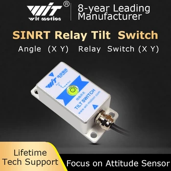WitMotion SINRT Двухосный машина за висока точност на сензора релейни алармени системи, сензор AHRS за измерване на ъгъл, Водоустойчив IP67, антивибрационный