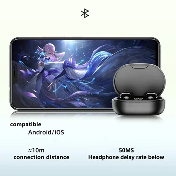 Оригинални Слушалки E6S pro TWS Fone Bluetooth Безжични слушалки Слушалки за игри на Слушалки За Xiaomi Android Слушалки Lenovo Изображение 2