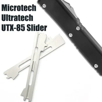 1 бр. Нож OTF от Неръждаема Стомана В Разглобено Формата на Аксесоари Слайдер за Microtech Ultratech UT Серията UTX-85 UTX85 Пружинен Превключвател Част