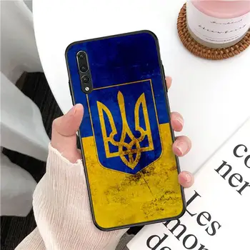 Калъф за мобилен телефон с Флага на Украйна за Samsung S21 A10 за Redmi Note 7 9 за Huawei P30Pro Honor 8X 10i калъф Изображение 2
