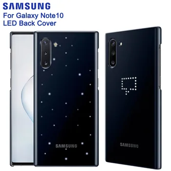 SAMSUNG Оригинален Интелигентен Led Калъф за Samsung Galaxy Note10 Note 10 5G NoTex Note X Note10 5G Твърд Калъф за вашия Телефон