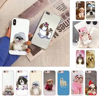 Калъф за телефон Кученце Кучето Shih дзъ Шицу за iPhone 11 12 13 mini pro XS MAX 8 7 6 6S Plus X 5S SE 2020 XR case