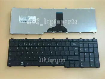 Новата Клавиатура PO Portuguese Teclado За лаптоп Toshiba Satellite L650 L650D L655 L655D L660 L660D Черен