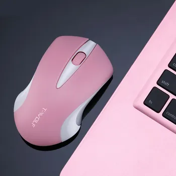 1600 точки на един инч от Розовата Компютърна Мишка Безжична Мишка Безжична Момиче Сладко Мишка Оптична Мишка Модни Мишка за Лаптоп