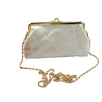 Модни Лъскава Сверкающая мини-малка чанта, дамска чанта-месинджър, малки чанти за рамо с веригата, чанти bolsa feminina, чанти-20