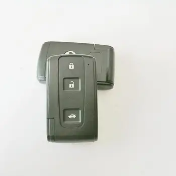 Замяната на smart remote key shell 3 бутона ключодържател калъф за Toyota Avensis CROWN Verso Prius