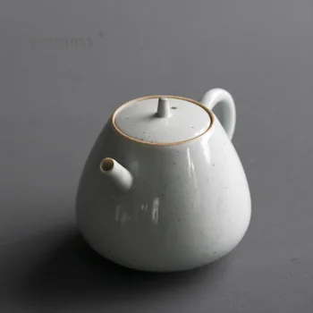 WIZAMONY чай саксия с Трева и Дървена Глазура 130 мл Керамика Изкуството на Тай Китайски Чай от Порцелан Т Глина Антикварен Чайник, Посуда За Напитки Изображение 2