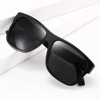 2021 Модни Квадратни Поляризирани Слънчеви Очила Мъжки Vintage Слънчеви Очила За Шофиране На Известната Марка Дизайнерски Слънчеви Очила Стилен Очила За Жени Изображение 2