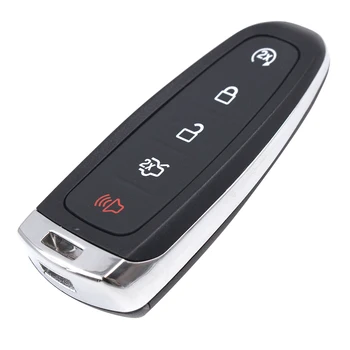 Keyecu 5 Бутона за Дистанционно стартиране на Smart Prox Key 315 Mhz ID46 за Ford Edge Escape Expedition C-max Taurus, M3N5WY8609 Изображение 2