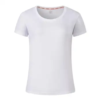 2023HOT ZNG 2020 Годишна Жена Женска Тениска с Къс ръкав, Тънка Однотонная Дамски Проста Тениска За дамски Тениски Изображение 2