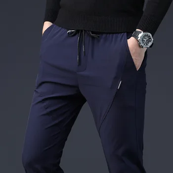 MRMT 2022 Маркови Летни Мъжки Панталони Ежедневни Облекла-Тънки Панталони за Мъже Свободни и стегнати воздухопроницаемые Панталони