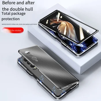 За Samsung Galaxy Z Fold 3 Калъф F9260 Калъф за Двустранен Магнитен Универсален обектив Персонализирани ултра тънък Защитен Калъф