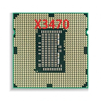 Intel Xeon X3470 2,933 Ghz Четириядрен восьмипоточный процесор 95 W cpu 8M 95W LGA 1156 Изображение 2