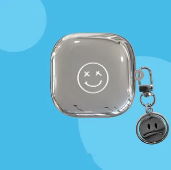 За Beats Fit pro, Нов сладък калъф с смайликом мультяшного Мечка За Beats Fit pro, калъф за безжични слушалки Bluetooth с брелком
