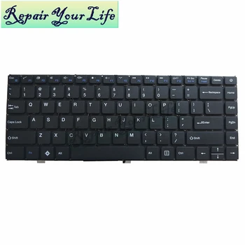 клавиатура за лаптоп Prestigio Smartbook 133S US English HG2901-1, GL-NB871 JM-290 K649 YT-522 черна Без рамка Изображение 2