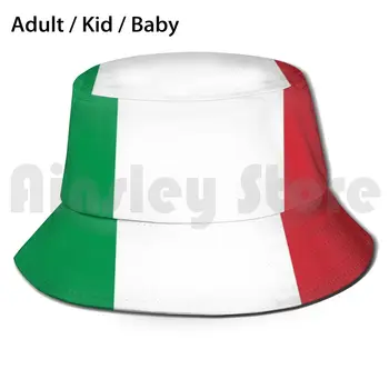 Италия Флаг Солнцезащитная Шапка Сгъваема Защита От Uv Италия Италия Италия Рома Торино Сицилия Евро Клуб Лацио Сампдория