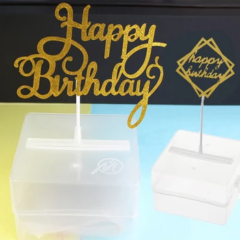 Кутия за Пари За Торта, Множество Креативната Форма За Вземане на Тортата, Е Украса на Торта за Рожден Ден С Изненада