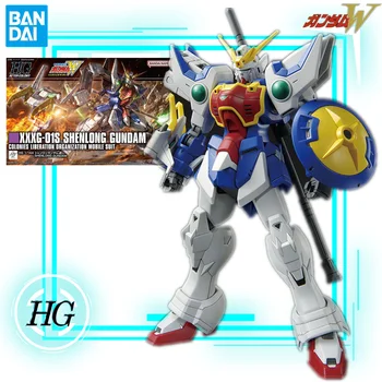 В наличност Bandai HG Мобилен Костюм Gundam XXXG-01S Shenlong Gundam Подвижната Фигурка В Събирането на Модел Подбрани Играчки Коледен подарък
