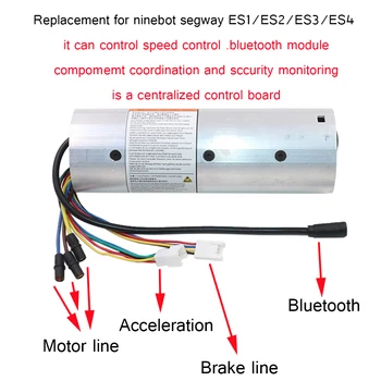 Такса за Управление на Веригата на арматурното табло, съвместима с Bluetooth за Ninebot Segway ES1/ES2/ES3/ES4 Kickscooter, дънна Платка, Контролер, Част от Изображение 2