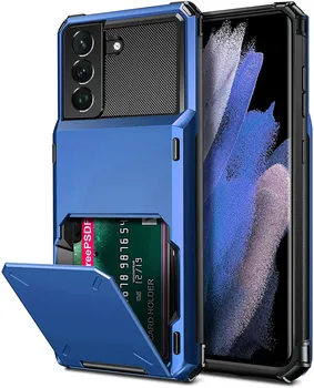 За Samsung Galaxy S21 5G Носене в Чантата си Притежател На Кредитна Карта ID Слот Джобен Калъф за Galaxy S21 galaxy S 21 Plus Ultra Корпуса S21 +