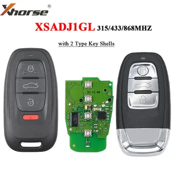 Xhorse XSADJ1GL VVDI 754J Умно дистанционно Ключ с печатна платка за Audi A6L Q5 A4L A8L За Адаптер VVDI BCM2 vvdi key tool plus/prog vvdi2