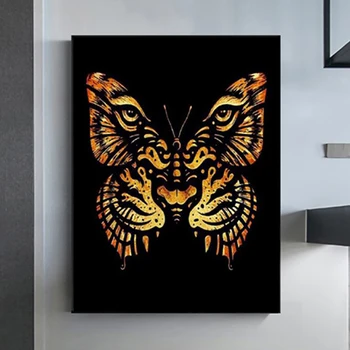 5D Картина на Диамантена Пеперуда Цвят Crystal Бродерия САМ Мозайка от Планински Кристал Бродерия на кръстат бод Начало Декор Подарък Изображение 2