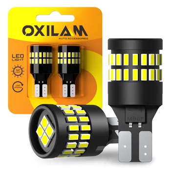 OXILAM 2x W16W T15 LED Canbus много точен механизъм от подредени Фарове за Заден Ход 921 912 Led Светлини Гръб на Външния Авто Осветление Сигнална Лампа 12V Бял