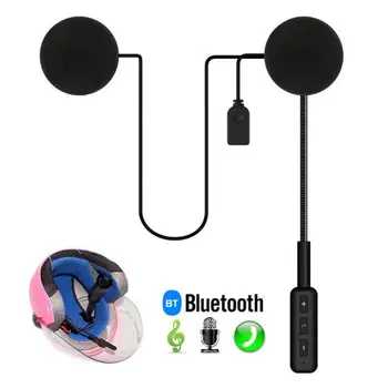 MH01 Bluetooth 5.0 Rechargeable Hands-free Motorcycle Headset Helmet Headphone мотогарнитура за каска