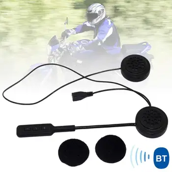 MH01 Bluetooth 5.0 Rechargeable Hands-free Motorcycle Headset Helmet Headphone мотогарнитура за каска Изображение 2