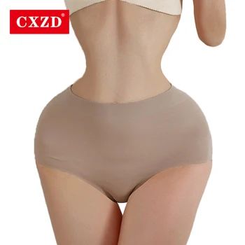 CXZD Контролни Панталони за Отслабване за Жени, Отразител на Тялото, Невидими Гладка Ластични Гащи, Лифтинг на задните части, Дышащее Безшевно Сетчатое Бельо